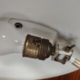 Brass and metal-laying lamp