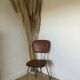 Vintage chrome and skai chairs
