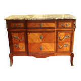 Marble chest of drawers