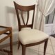 Table et chaises en merisier style Louis Philipe