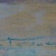 Oil on canvas "Lunch at 2 in the Isle-Adam under the sun" Faraoni Luciano