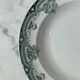 Set of 9 deep plates, ironstone Narcisses Onnaing