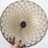 Chiseled glass suspension