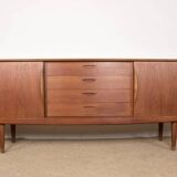 Vintage Scandinavian sideboard by Henry Walter Klein for Bramin