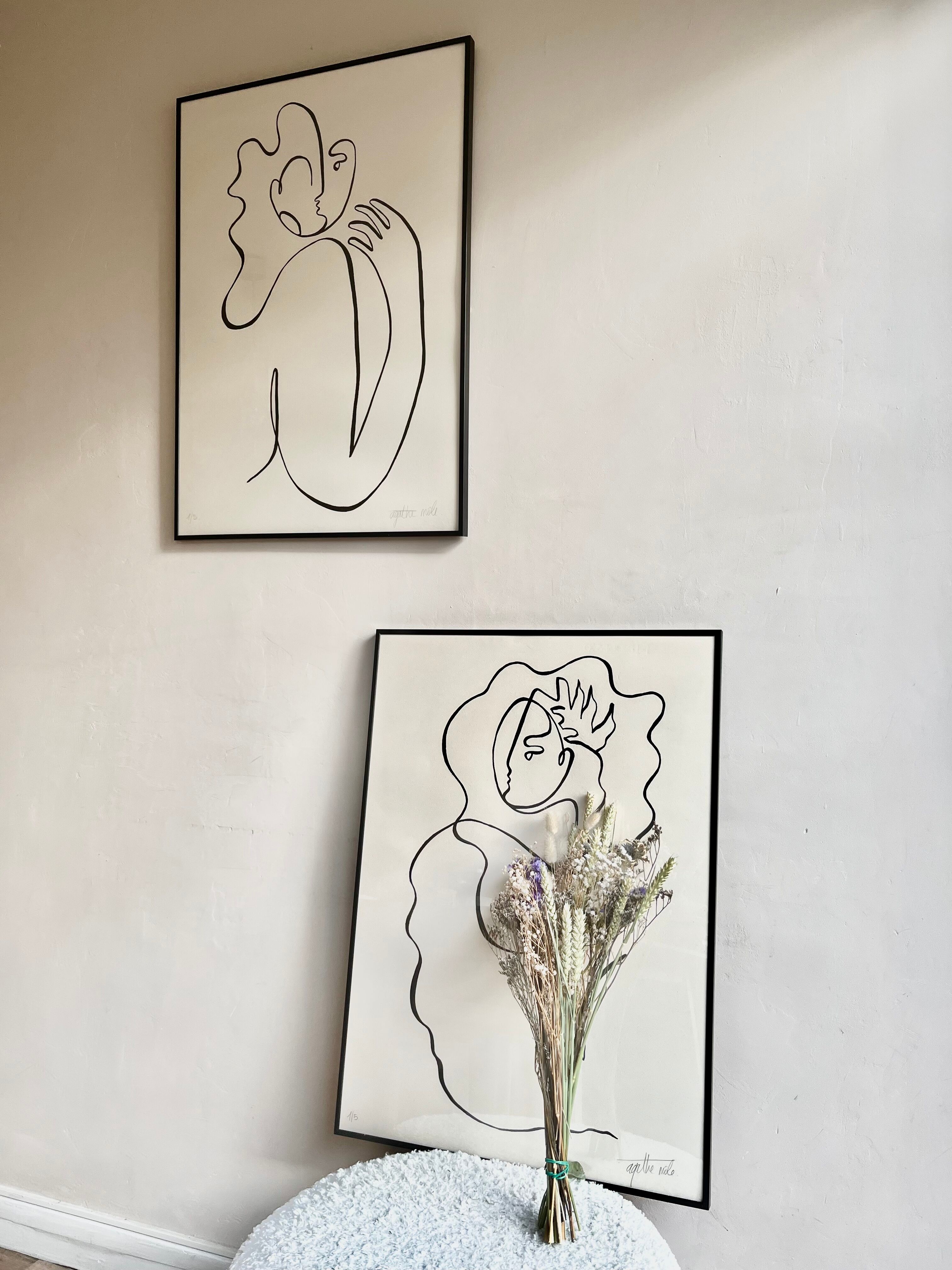 " La fille des étoiles ", 2023, format 50 x 70 cm by Atelier Agapé