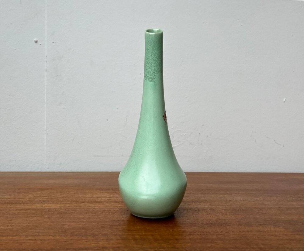 German ceramic vase from the mid-century by Hirschau Keramik, 1960s.