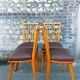 Chaises style scandinave à barreaux