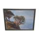 Oil on canvas Edge of the Mediterranean, rocks and pines of B.Willard