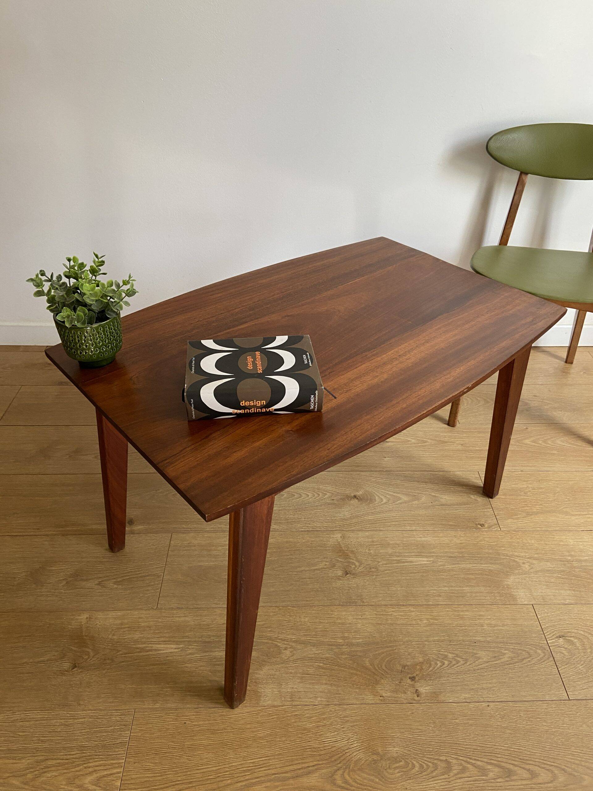 Vintage half-height coffee table
