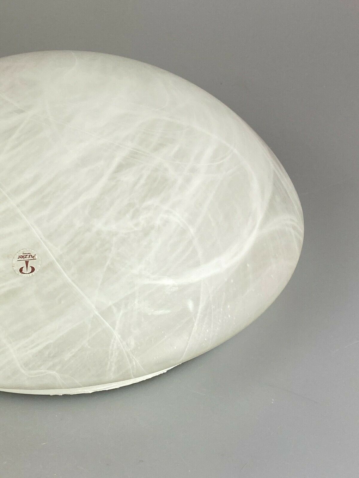 70s Peill & Putzler Plafoniere ceiling lamp glass space design lamp 70s