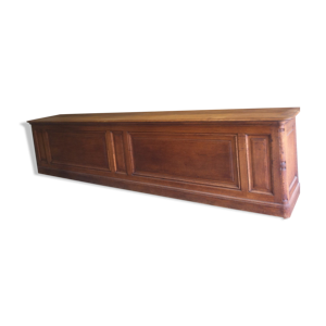 banque ancienne bois