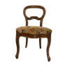 Chaise XIXème tapissée