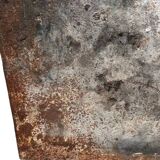 Cast iron fireplace plate