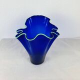 Murano glass handkerchief vase 32 cm
