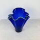 Vase mouchoir verre de Murano 32 cm