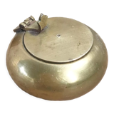 Brass box ashtray