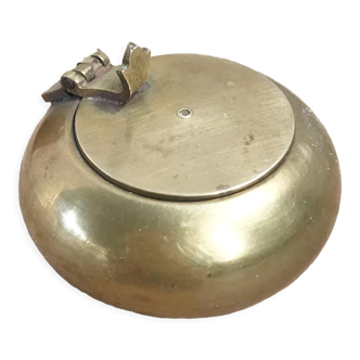 Brass box ashtray