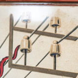 Frame displays electrical work