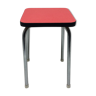 Tabouret formica rouge