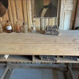 Old work table, draper
