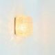 Pair of Amber Bubble Glass Wall Lamps by H. Tynell for Limburg, 1960s/1970s