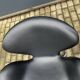 Original black leather Fritz Hansen Swan chair Topstaat!