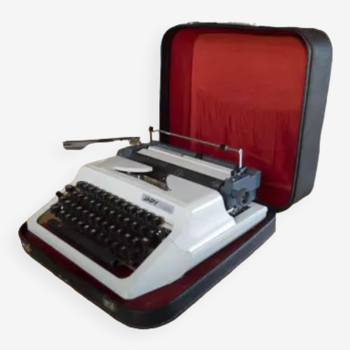 Machine à écrire vintage Japy P951 complète ruban neuf