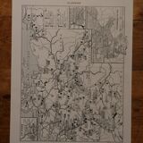 Original lithograph on Germany