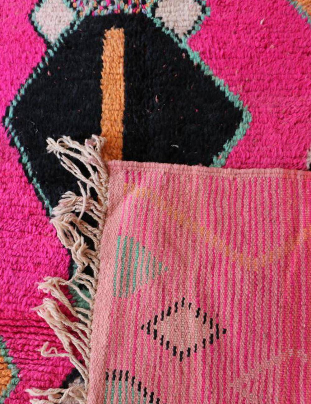 Berber Pink Rug - 273 x 172 cm
