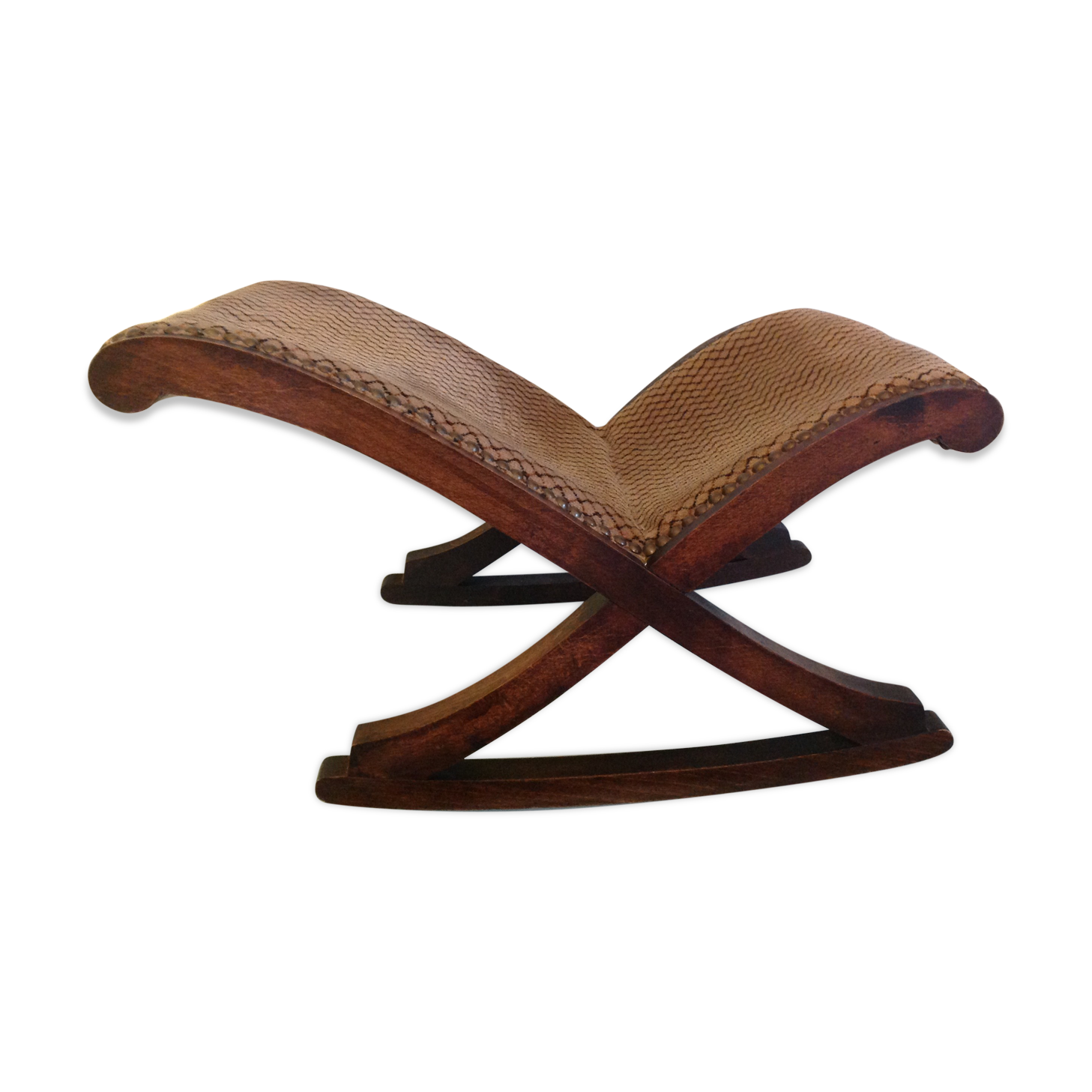 Foot rest flâneuse vintage 50s