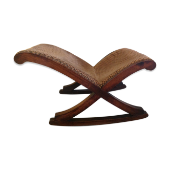 Foot rest flâneuse vintage 50s