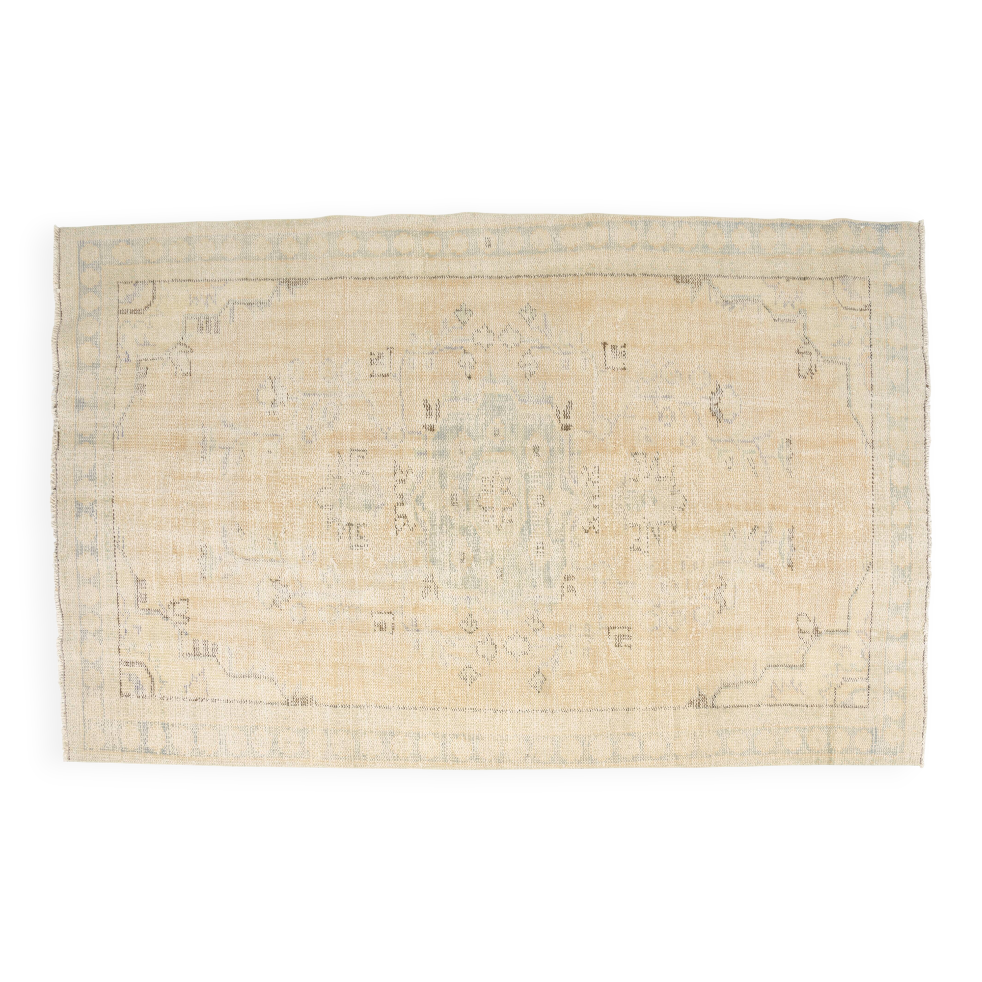 Vintage Anatolian Handknotted Rug