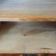 Double frame cabinet with solid oak curtains 50s