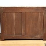 Buffet, commode, écritoire de propriété en acajou de style restauration, début XIXème