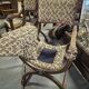 Paire de fauteuils style Renaissance en noyer