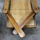 Former colonial armchair of planter late 19th century