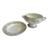 Vegetable and flat plates Mimosa Saint Amand & Hamage