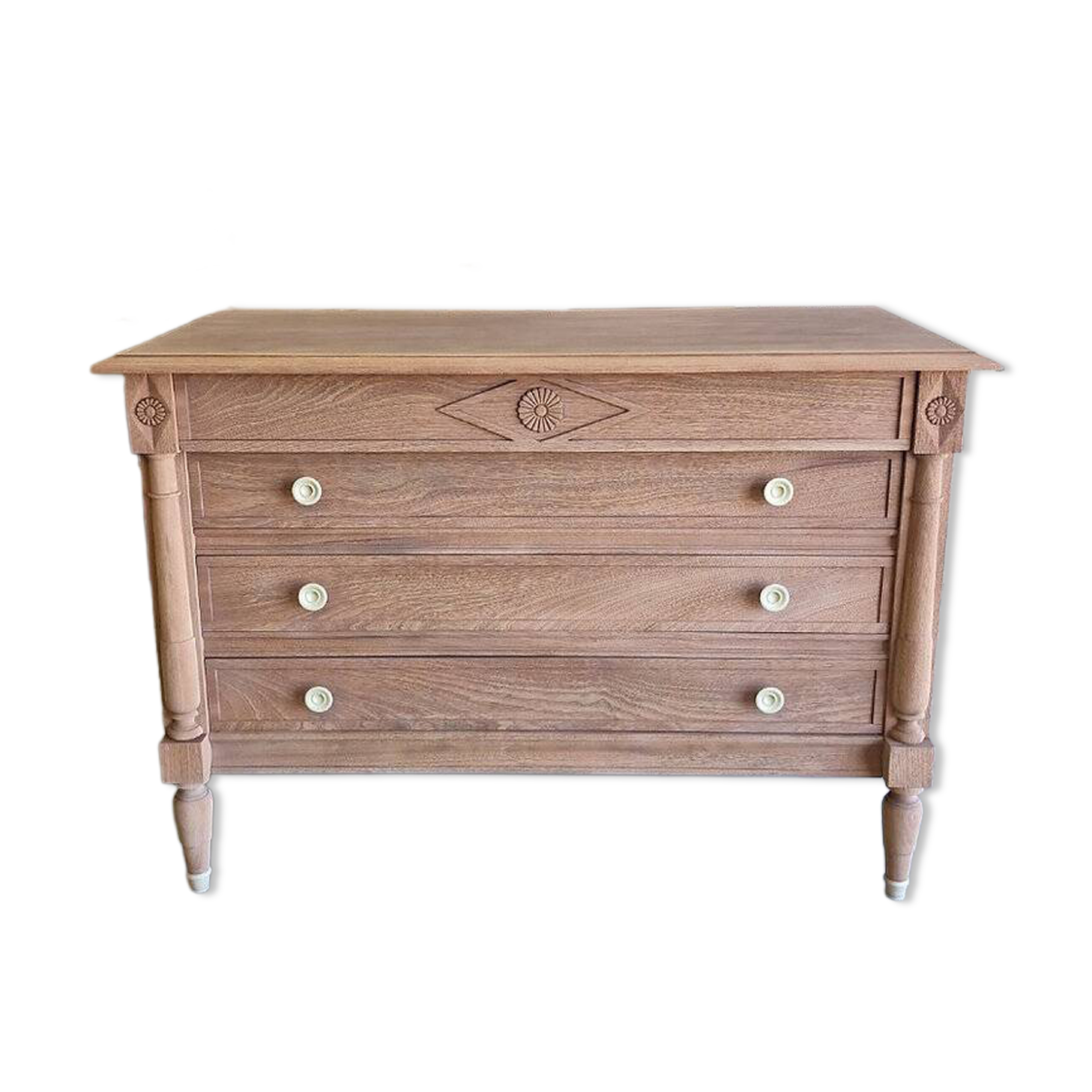 Mahogany chest of drawers – reinterpreted Louis XVI style