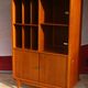 Vintage oak chest of drawers with vinyl storage, Year 1960. Ref Willy