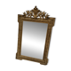 Antique mirror in Napoléon III style with a laurel pediment.
