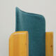 Side chair in pine and felt, Italy 1970s