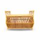 70's Rattan Bench / Chest