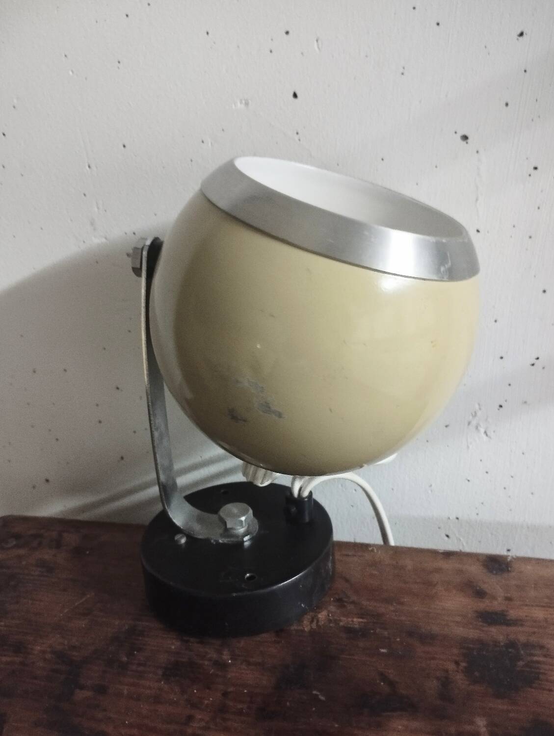 Vintage eye ball wall lamp