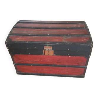 Old wooden trunk