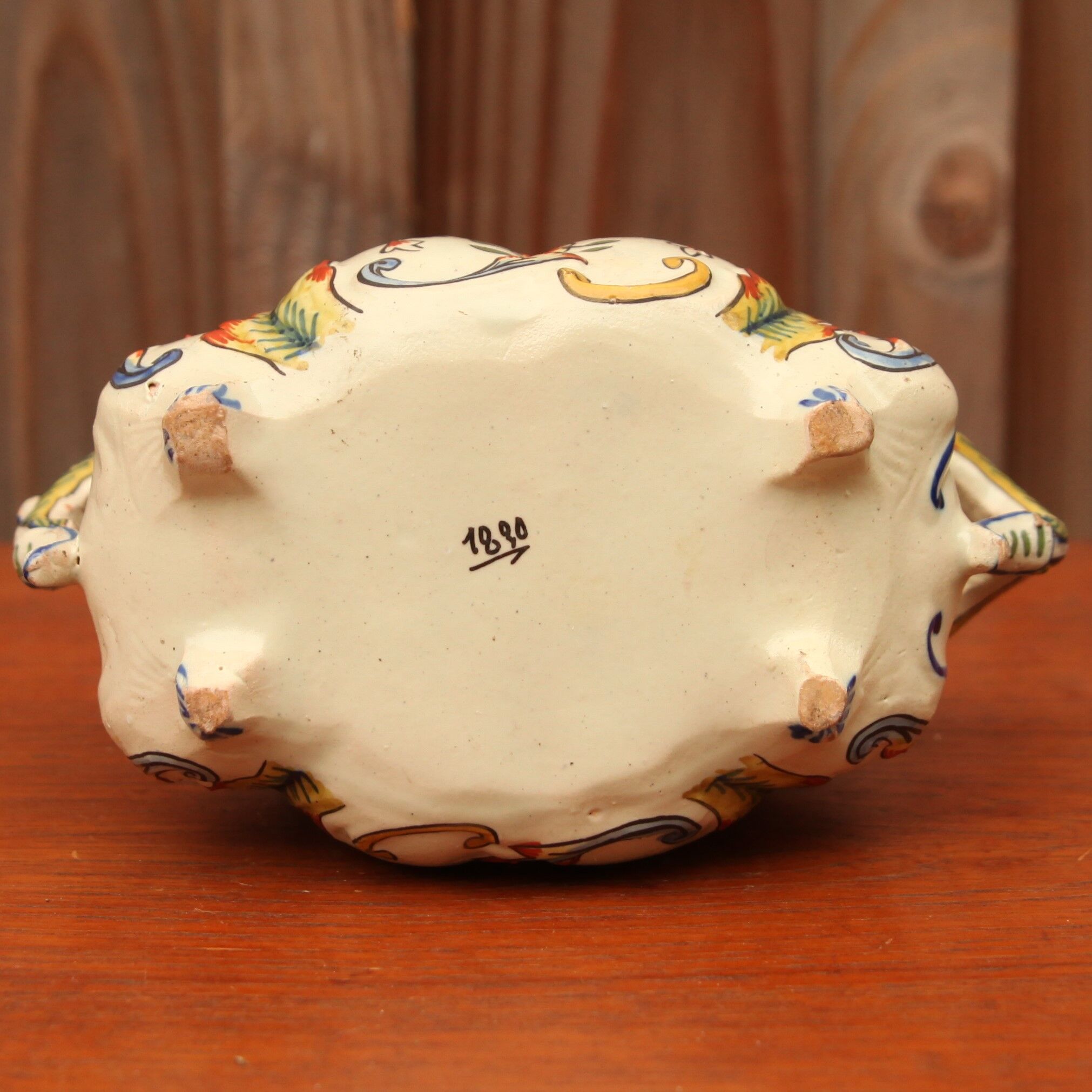 Ceramic planter late nineteenth