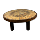 Coffee table Roger Capron herbarium