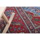1970s Vintage Persian Handmade Wool Red Oversized Rug 297x378