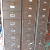 Roneo clamshell filing cabinet