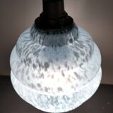 Blue portable lamp