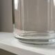 Clear glass candy